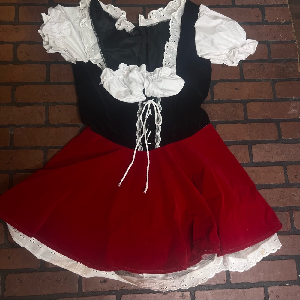 German Oktoberfest Drindl Dress Costume